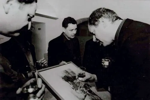 Andrej Augustín, Martin Augustín, Christian Prudhomme, General Director of the Tour de France at the French Institute in Bratislava